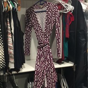 Banana Republic 3/4 sleeve wrap dress